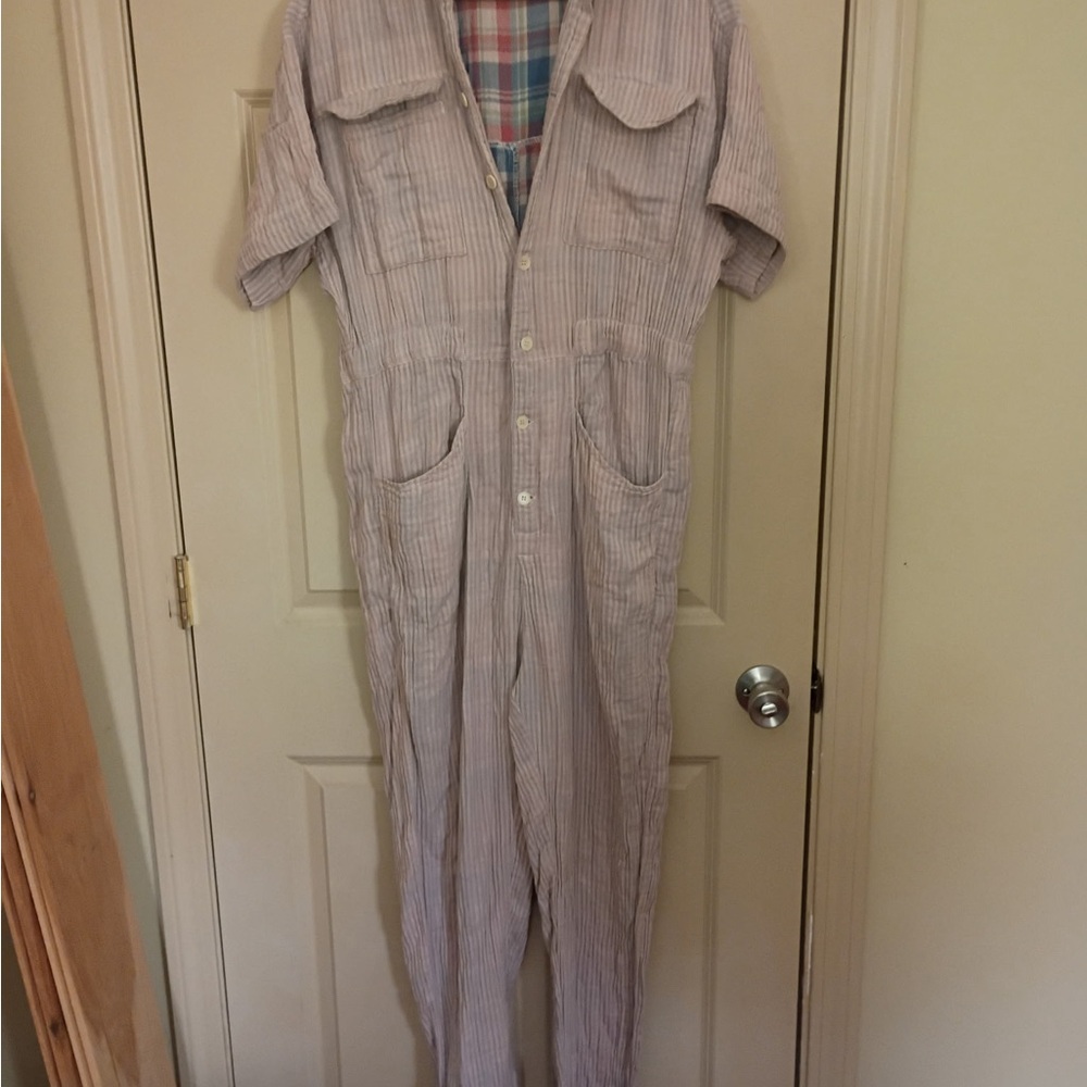 Striped Free People / CP shades Jumpsuit